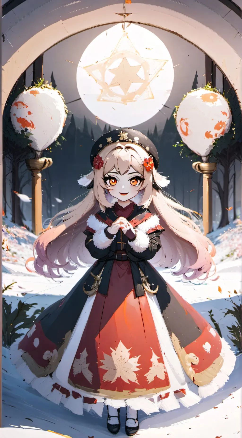 ai character: Lila  background