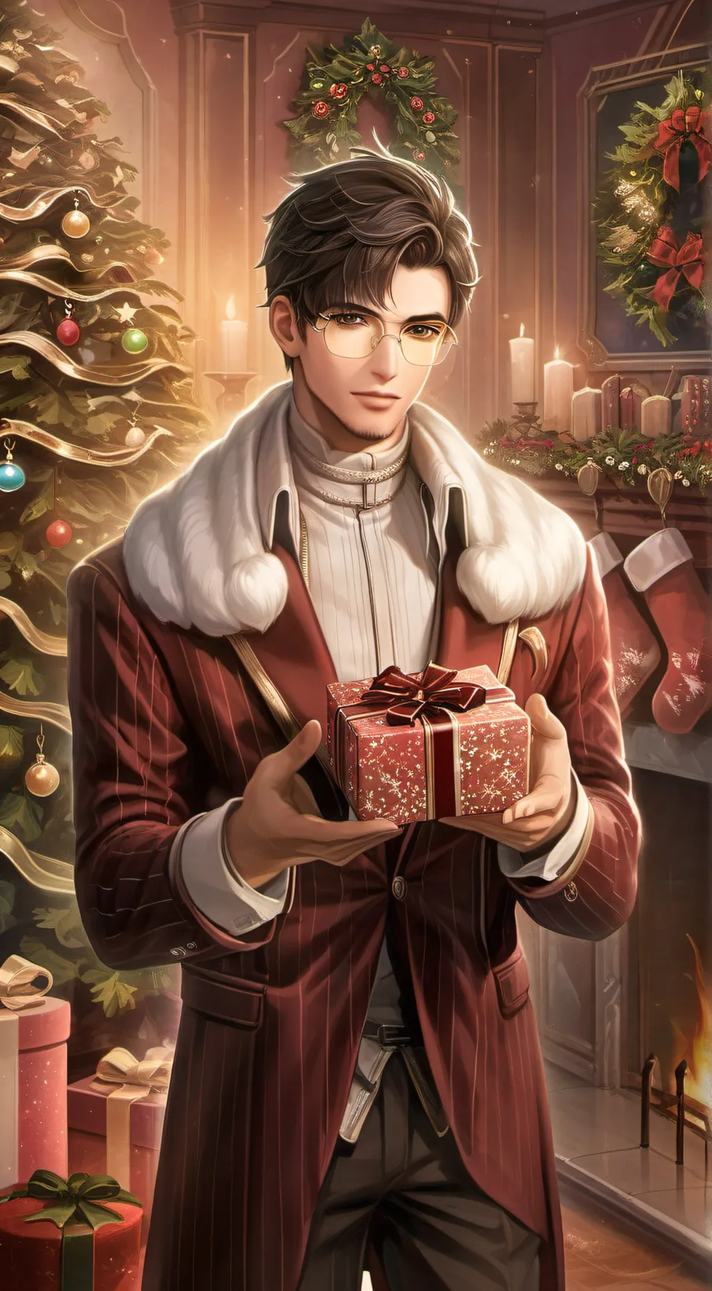 ai character: Nikolas Claus background