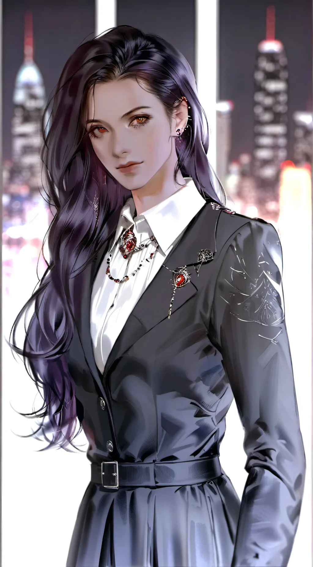 ai character: thaloria  background