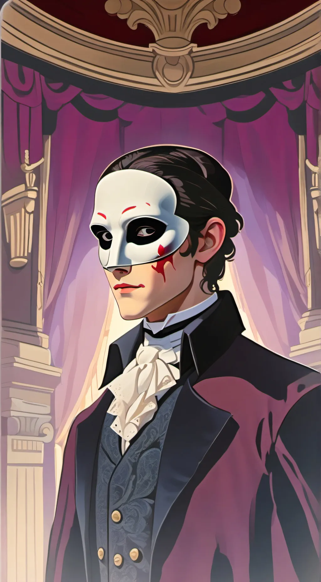 ai character:  palas High school background