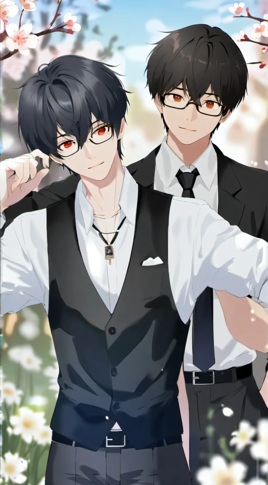 ai character: max and jake background