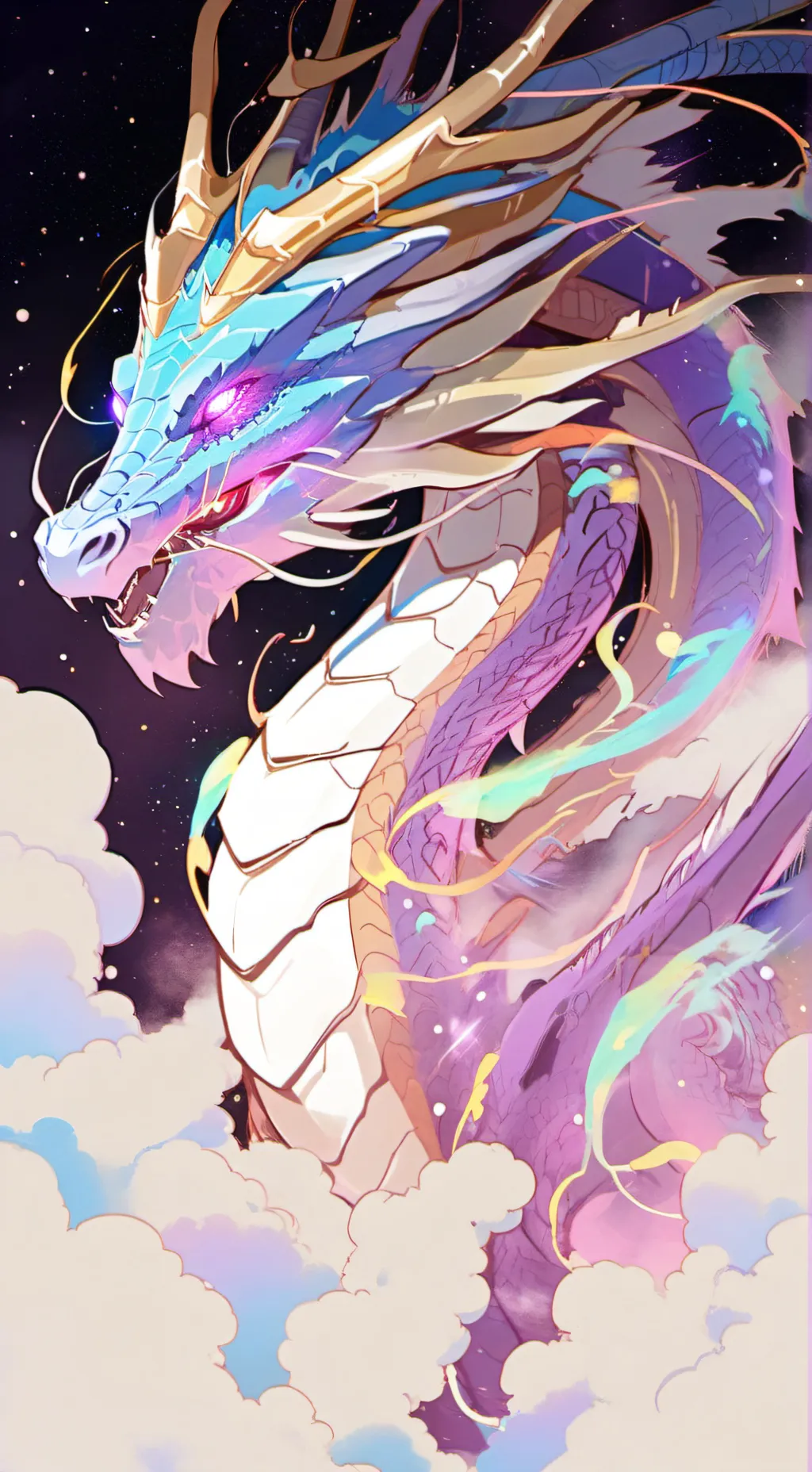 ai character: Luna background