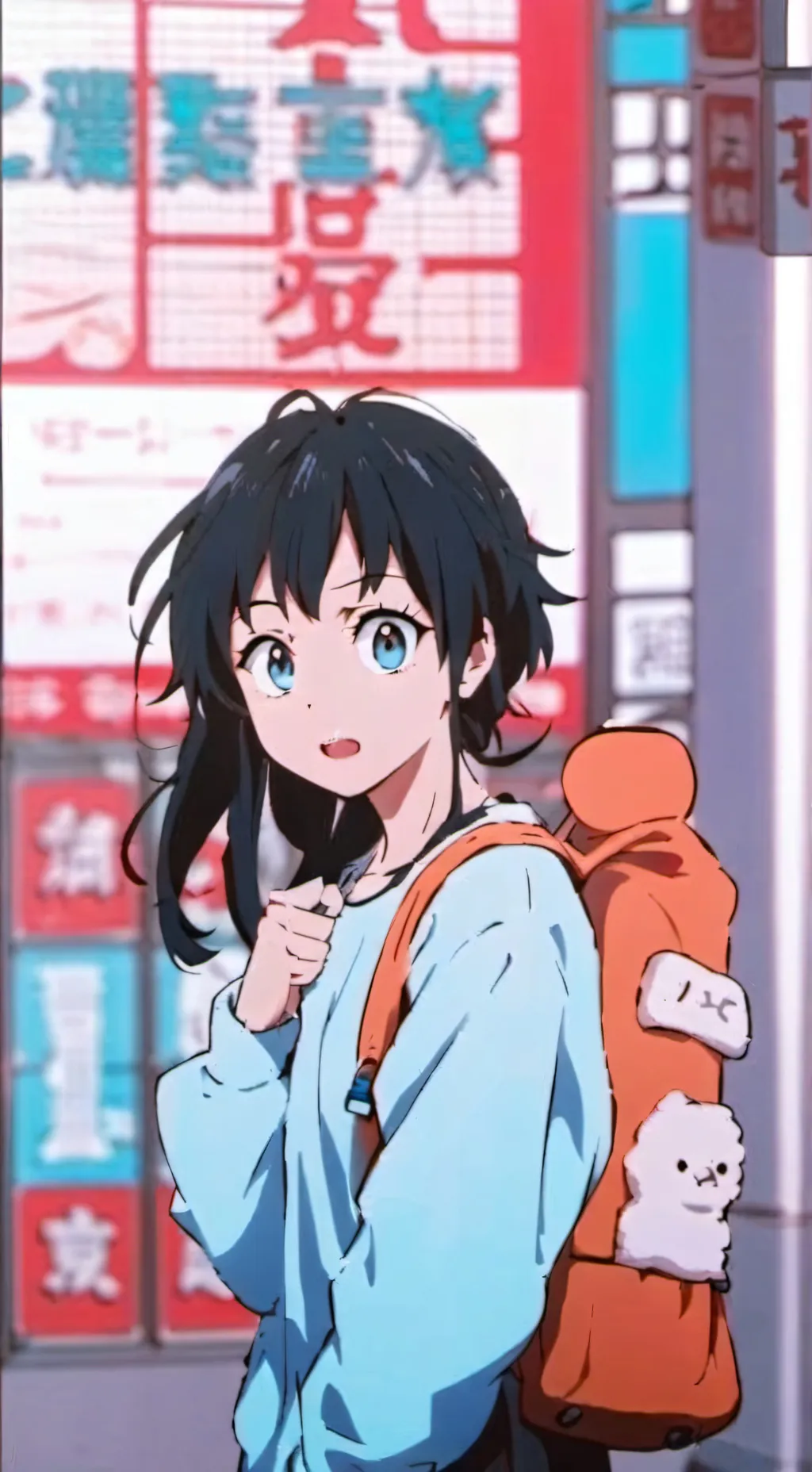 ai character: ●》LUS《● background