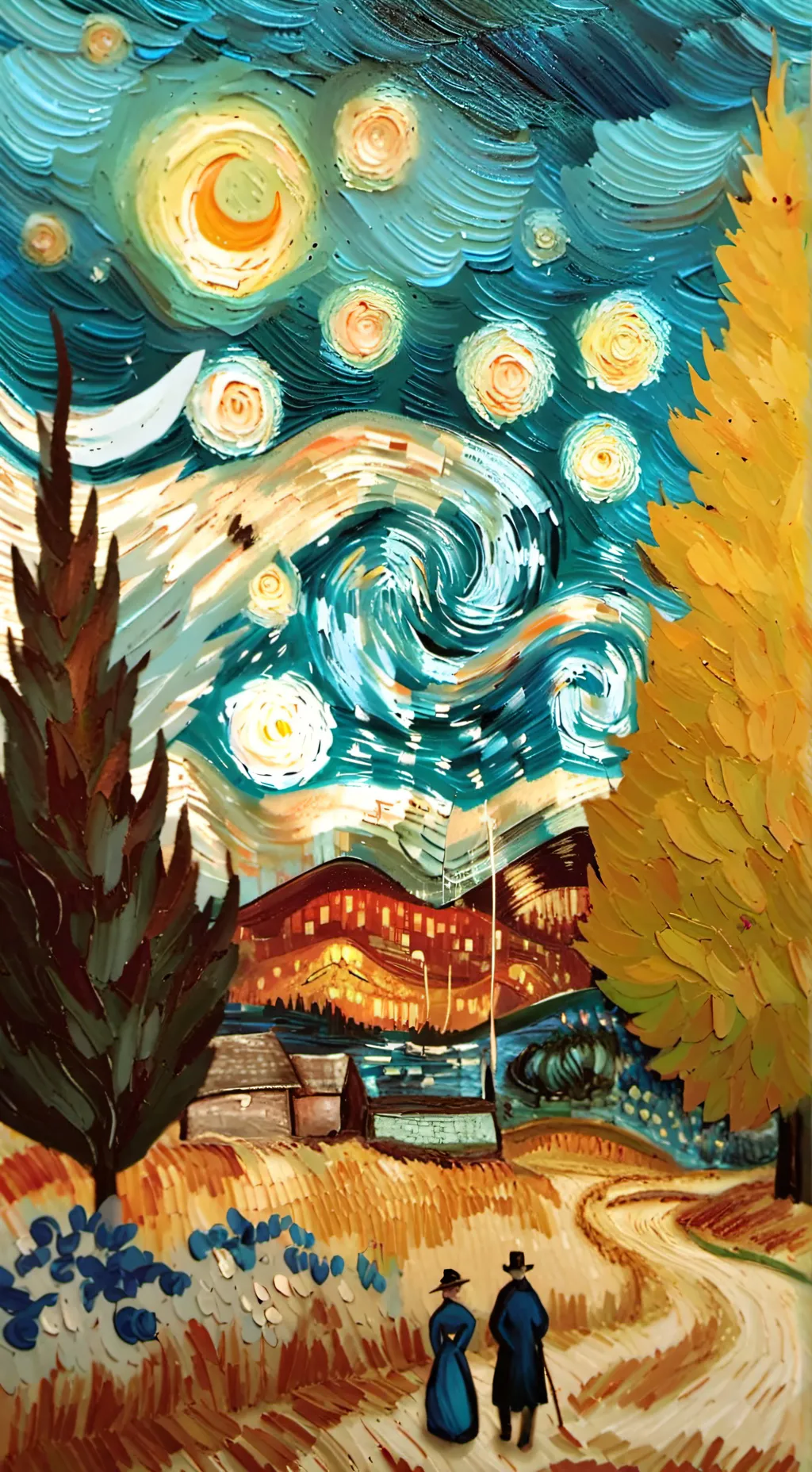 ai character: Crk roadtrip background