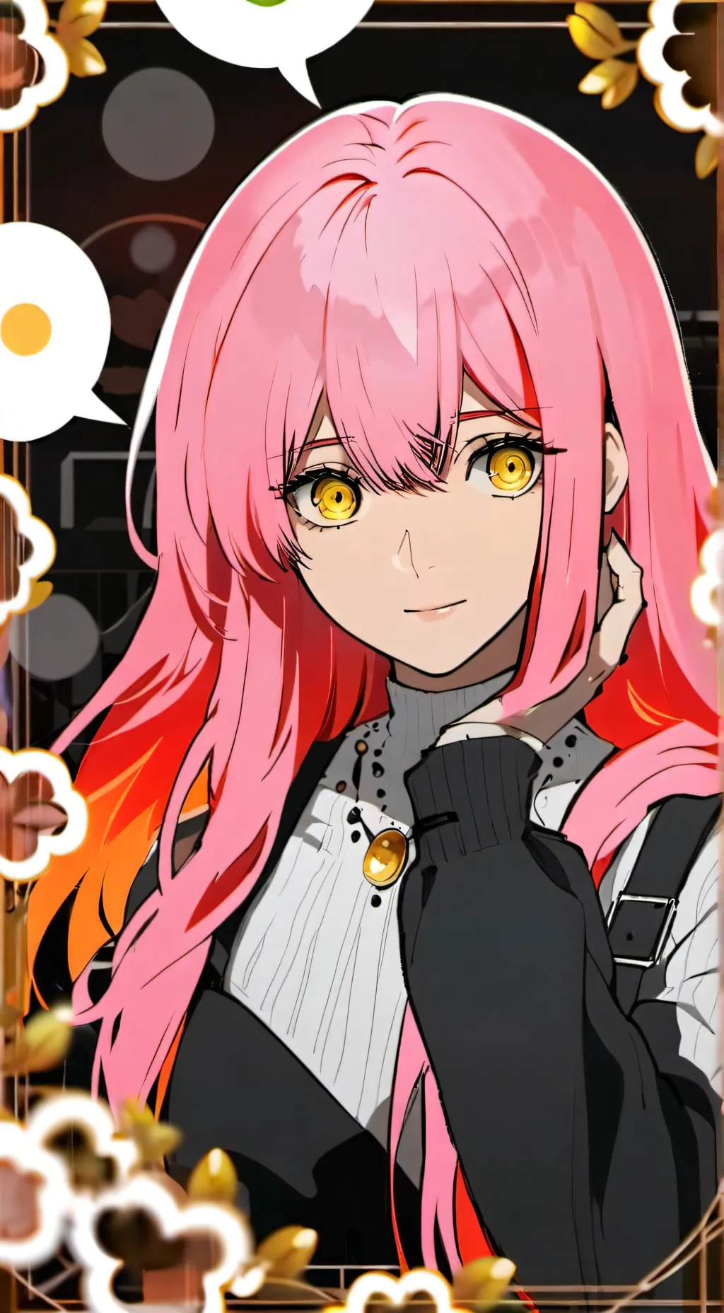 ai character: Rose background