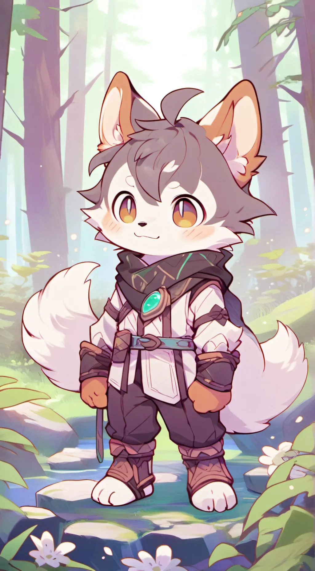 ai character: Alex fox background