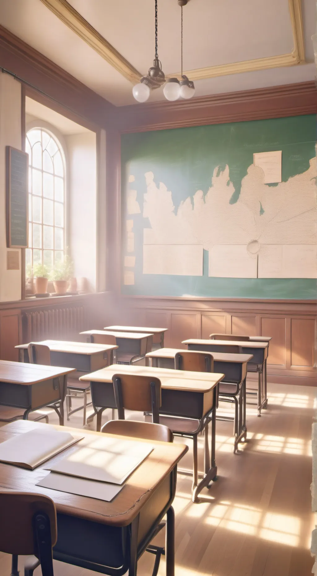 ai character: second period background