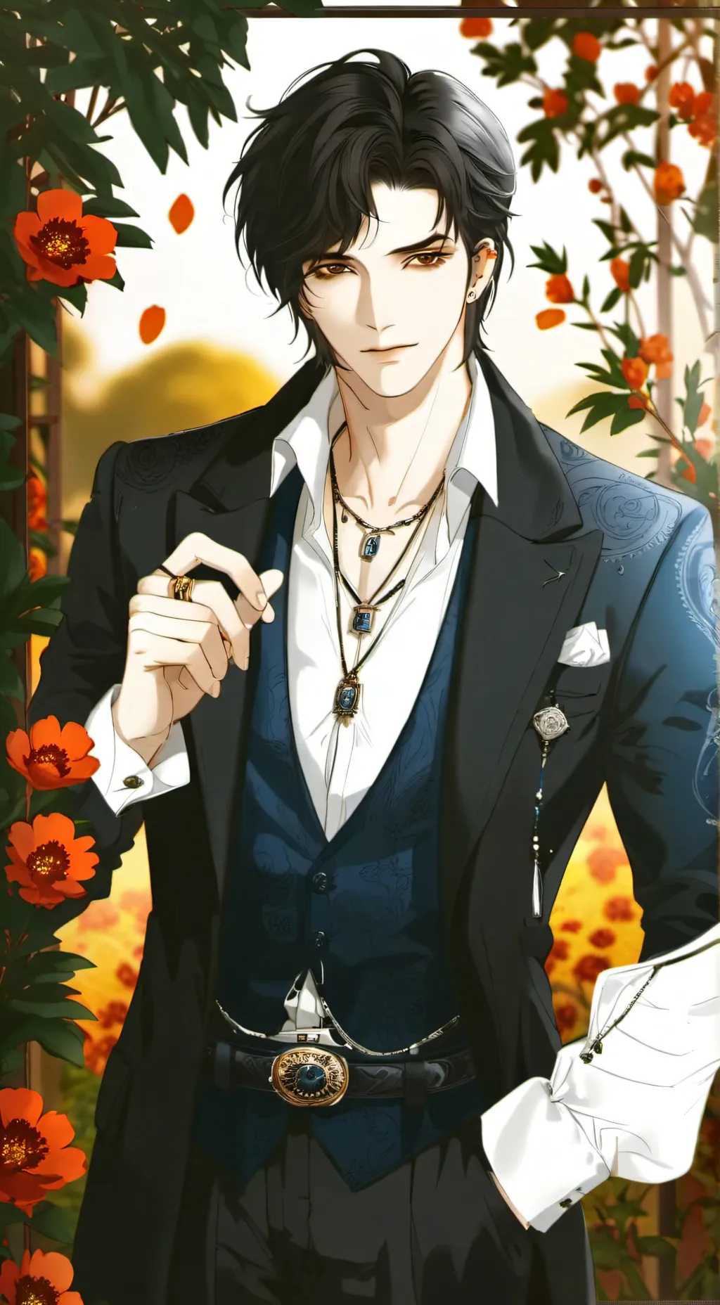 ai character: Spanish story background