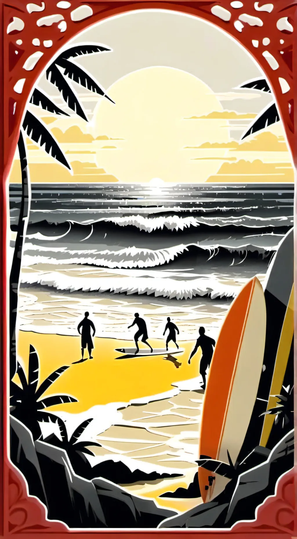 ai character: Sublime Concert background