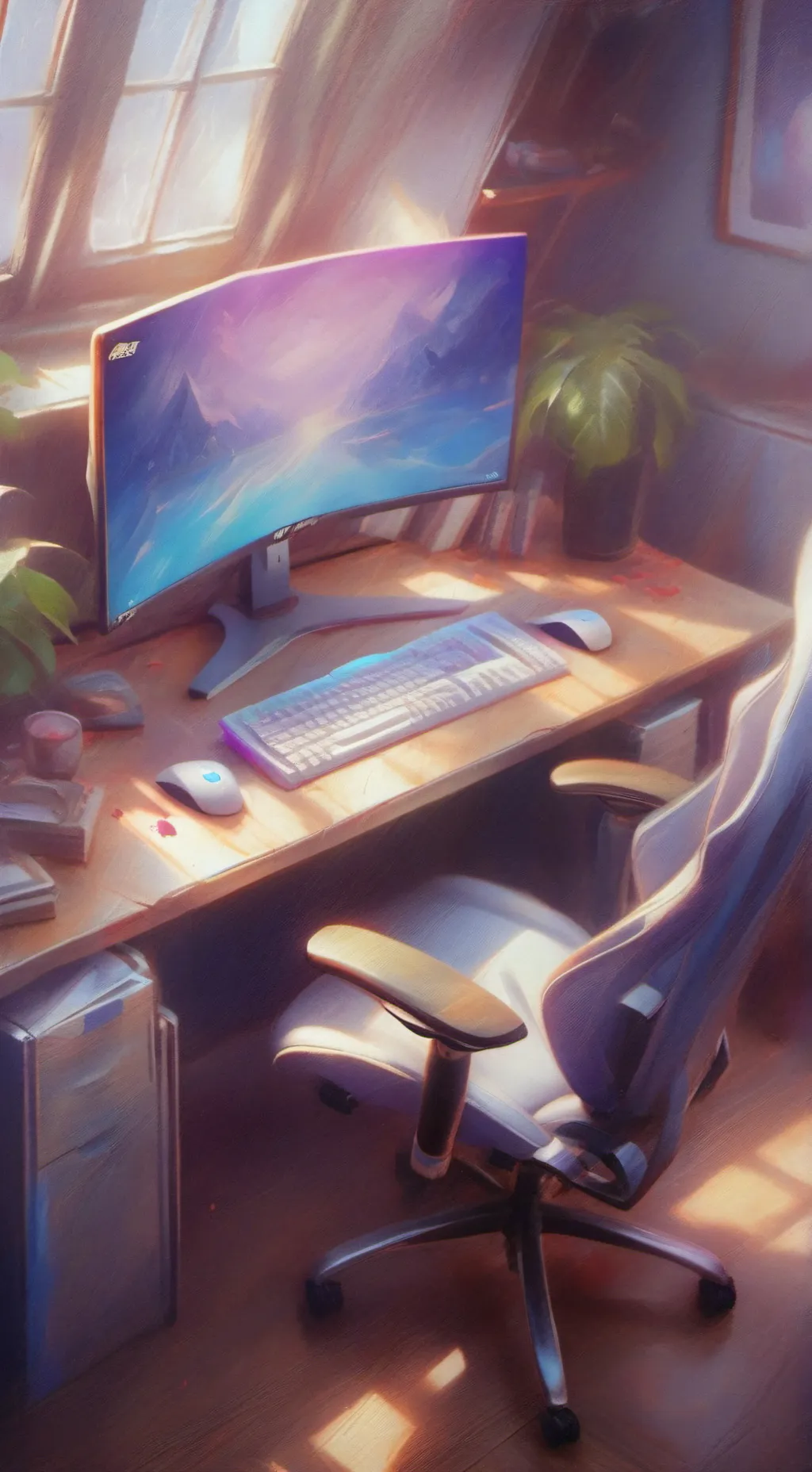 ai character: ✨LOUSAYY✨ background