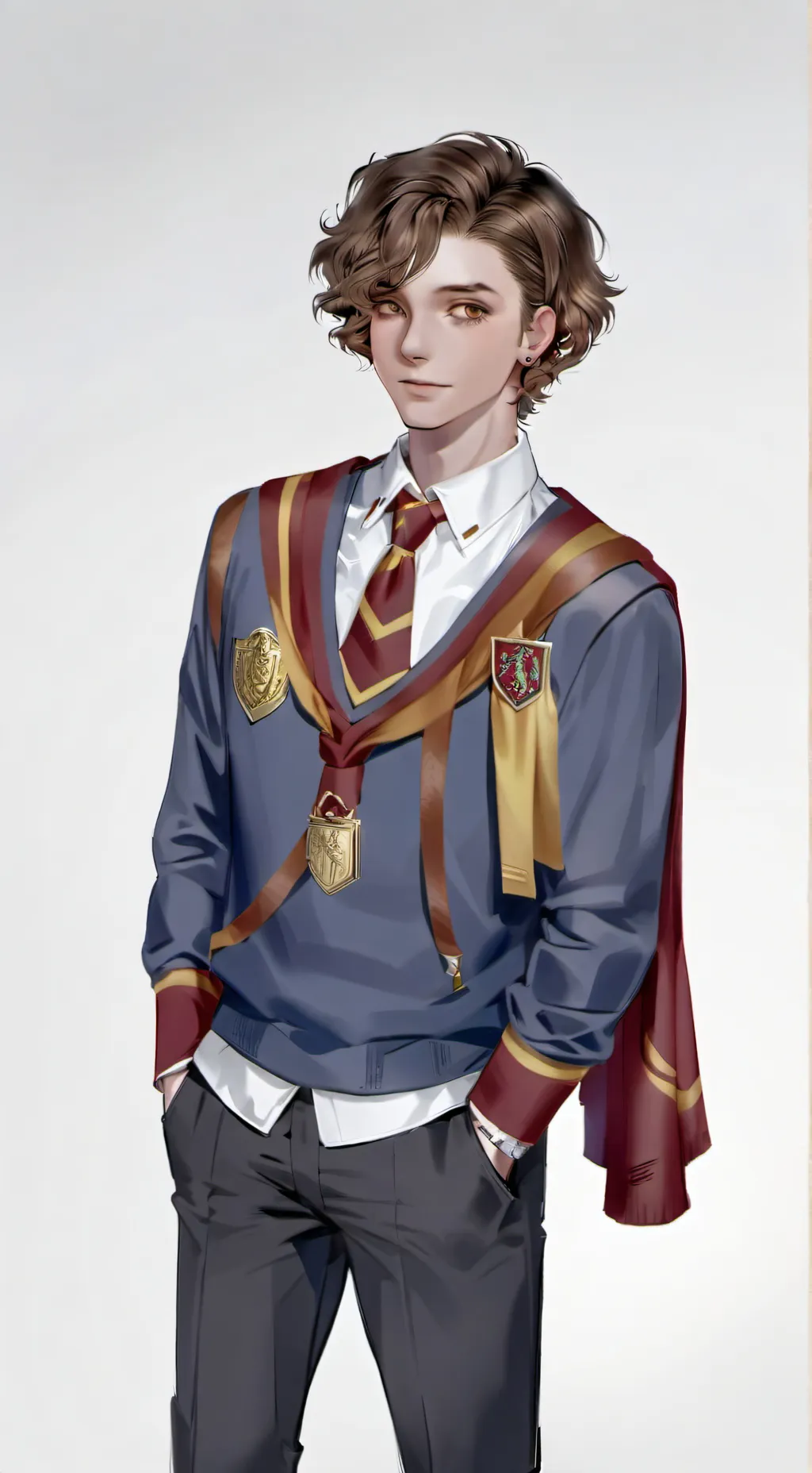 ai character: Chris Clark (oc) background