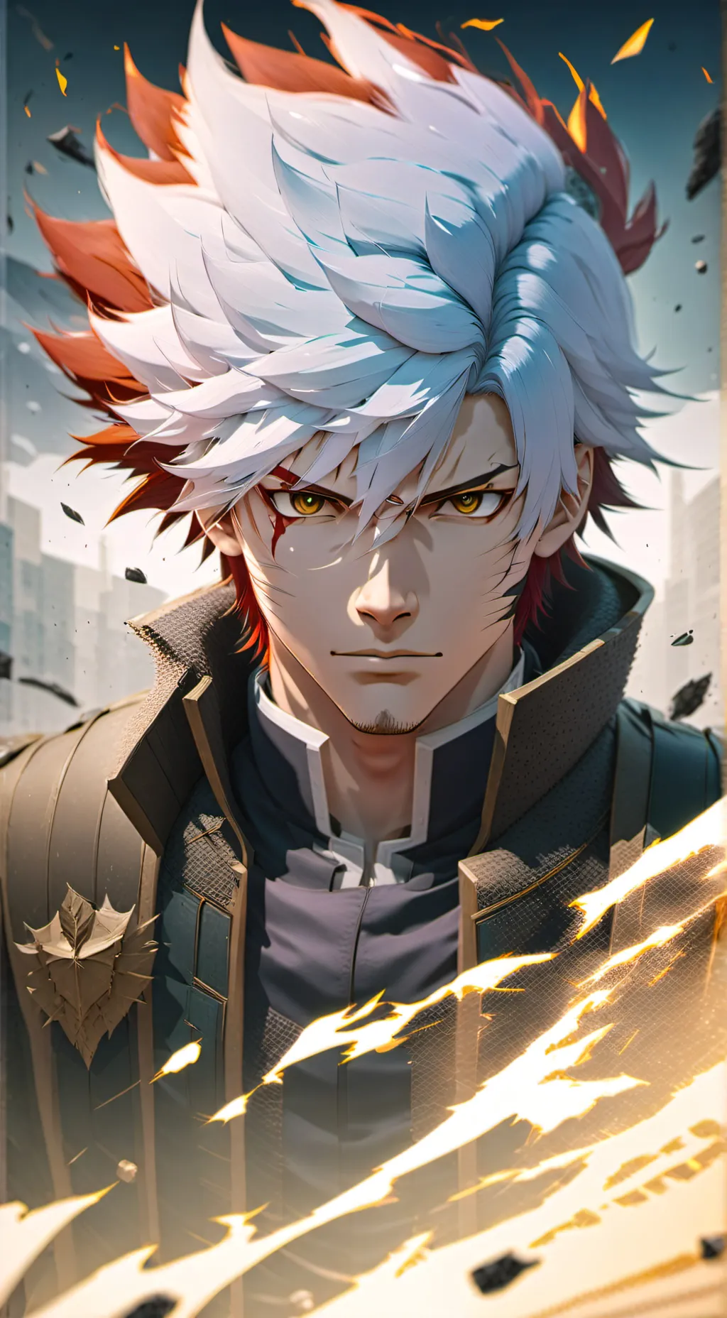 ai character: Mha background