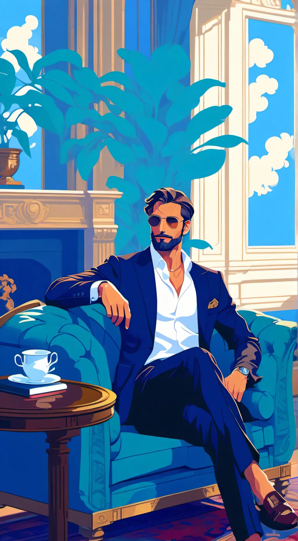 ai character: Eduard background