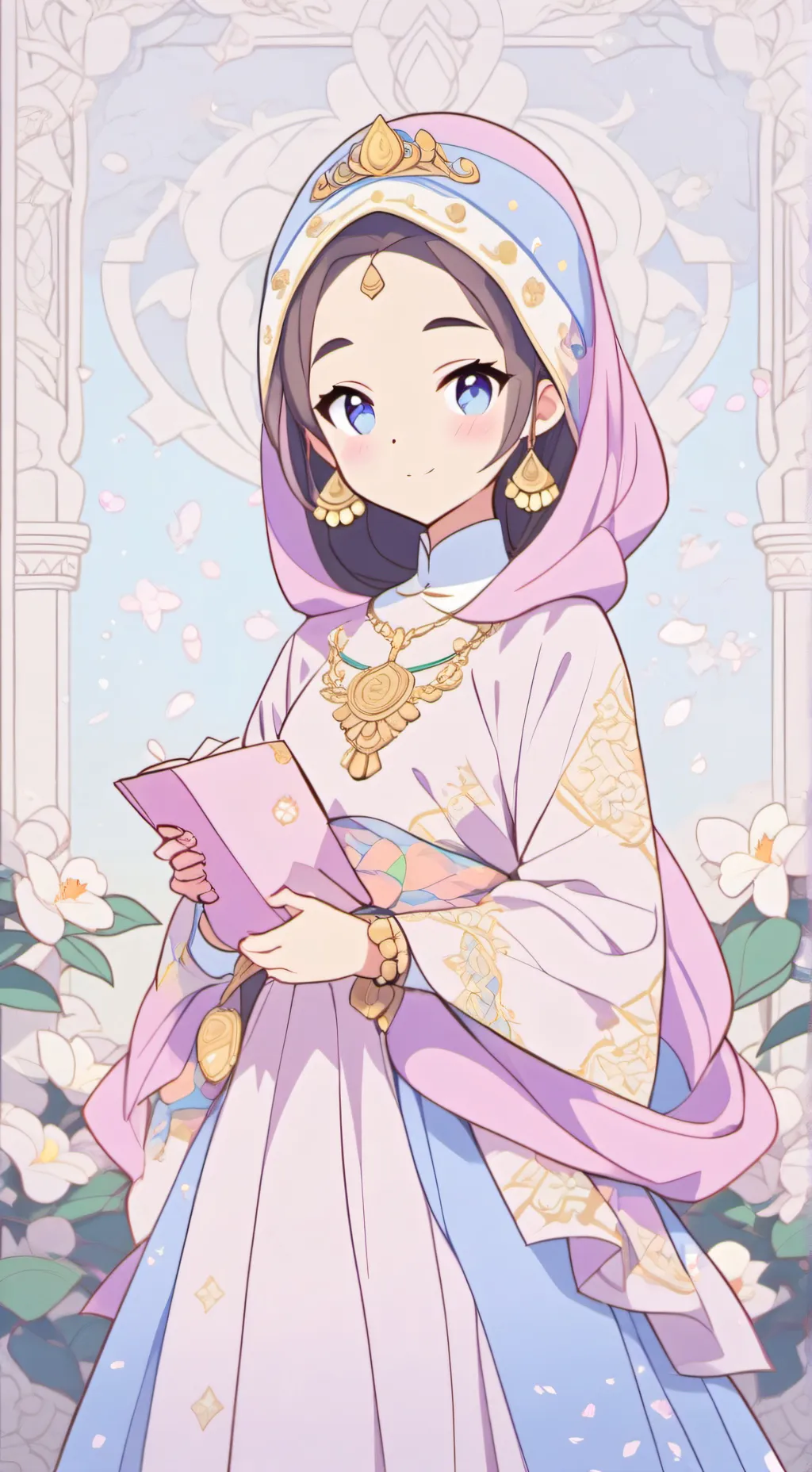 ai character: Clara pikmie background