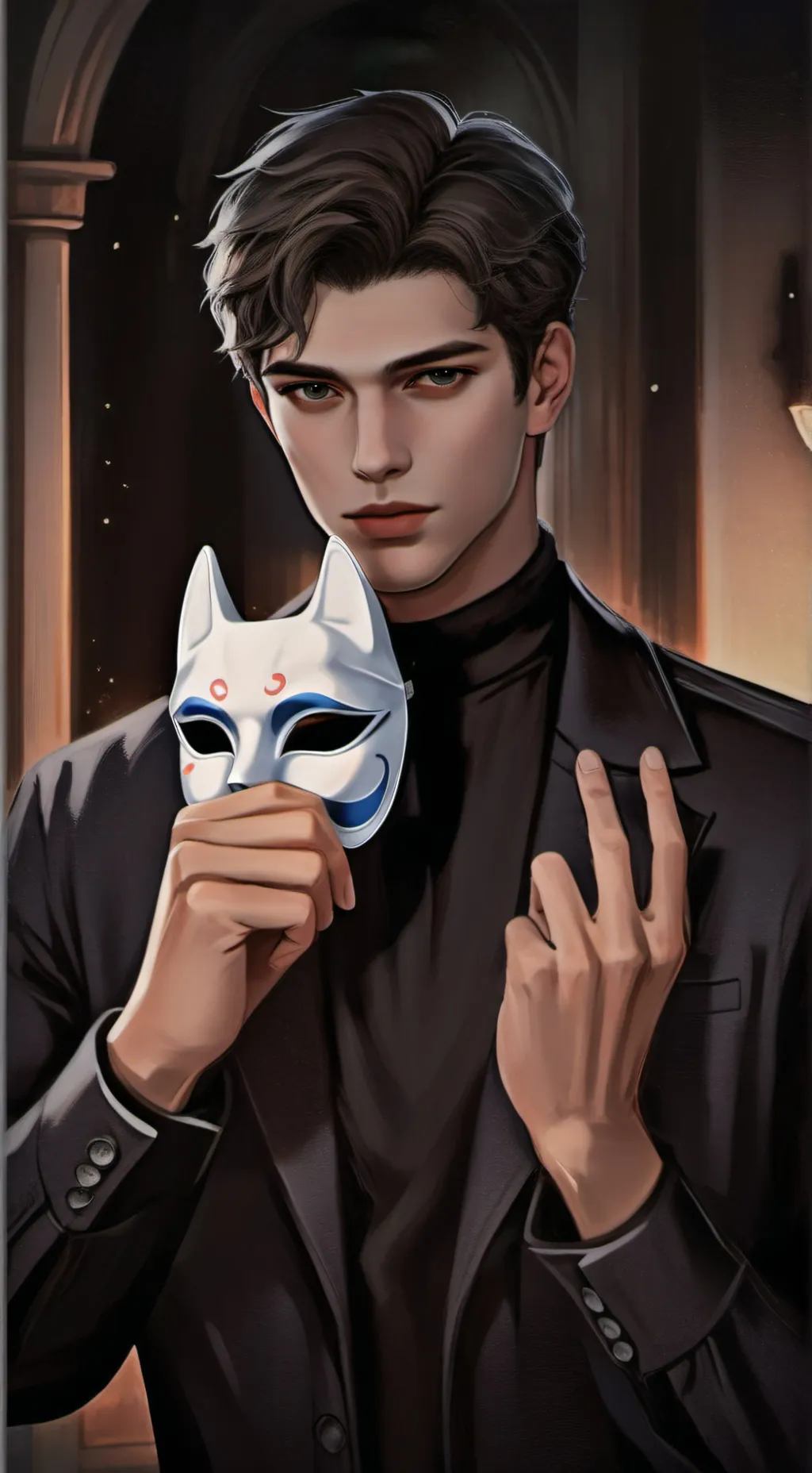 ai character: Mosters within background