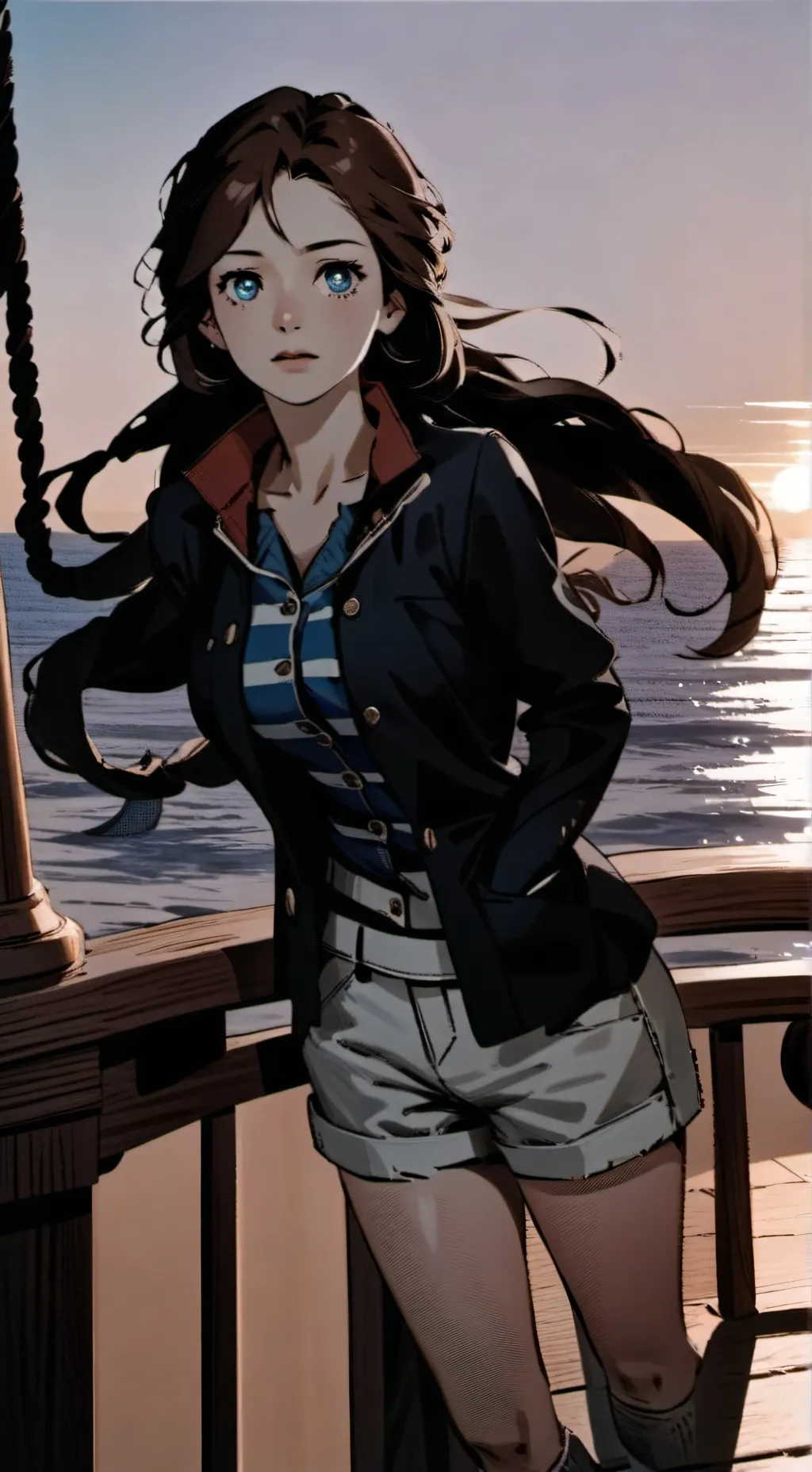 ai character: Luna background