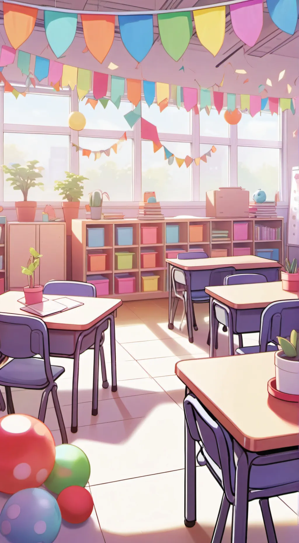 ai character: My school PT 2 background