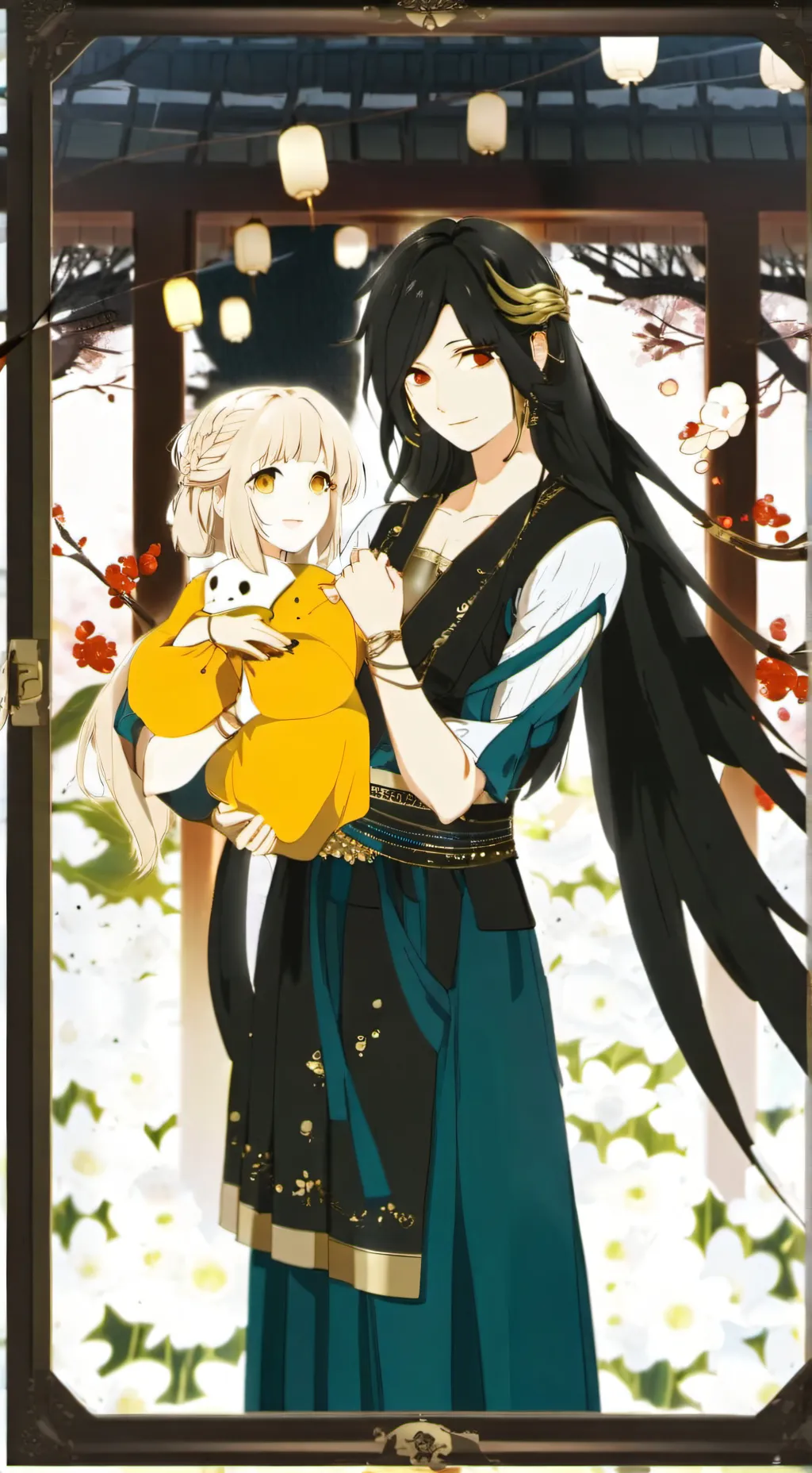 ai character: Bts brothers  background