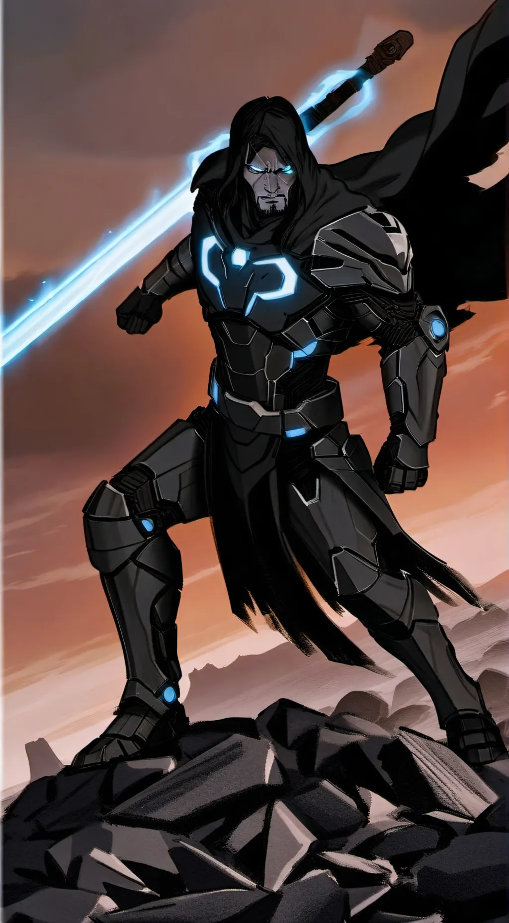 ai character: Avengers background