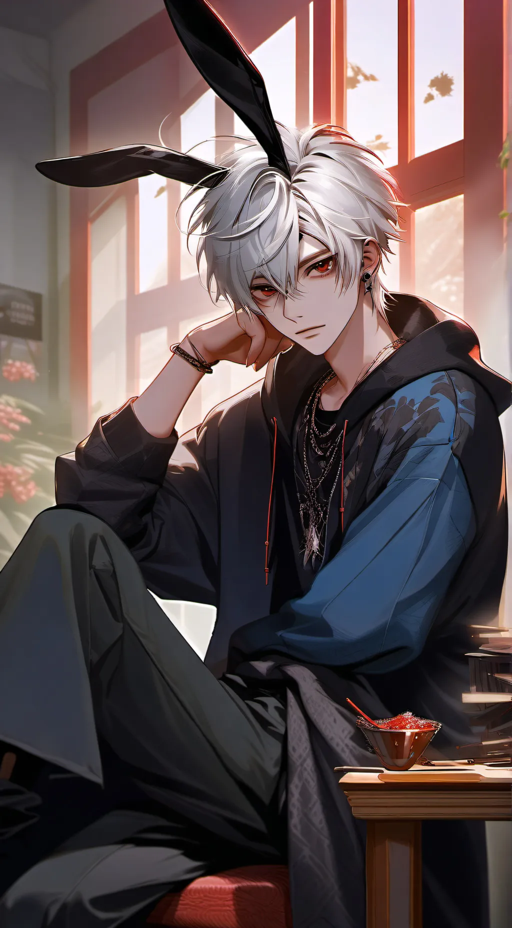 ai character: Xander background