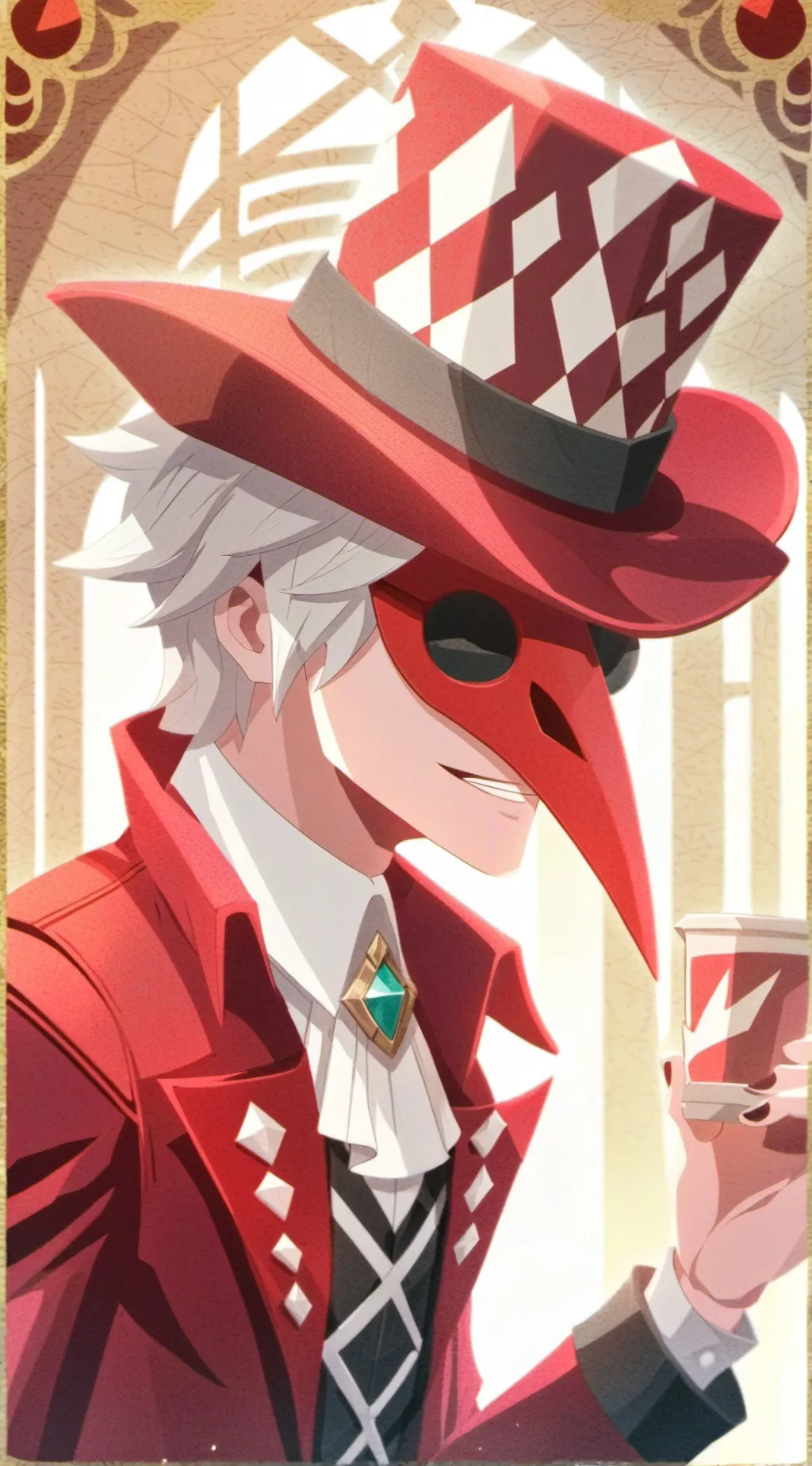 ai character: vox × alasto background