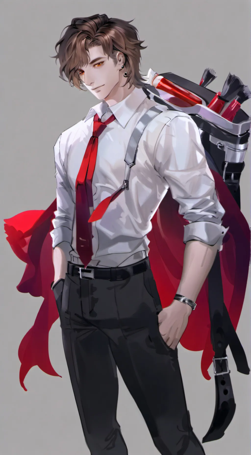 ai character: ZACH LINCOLN background