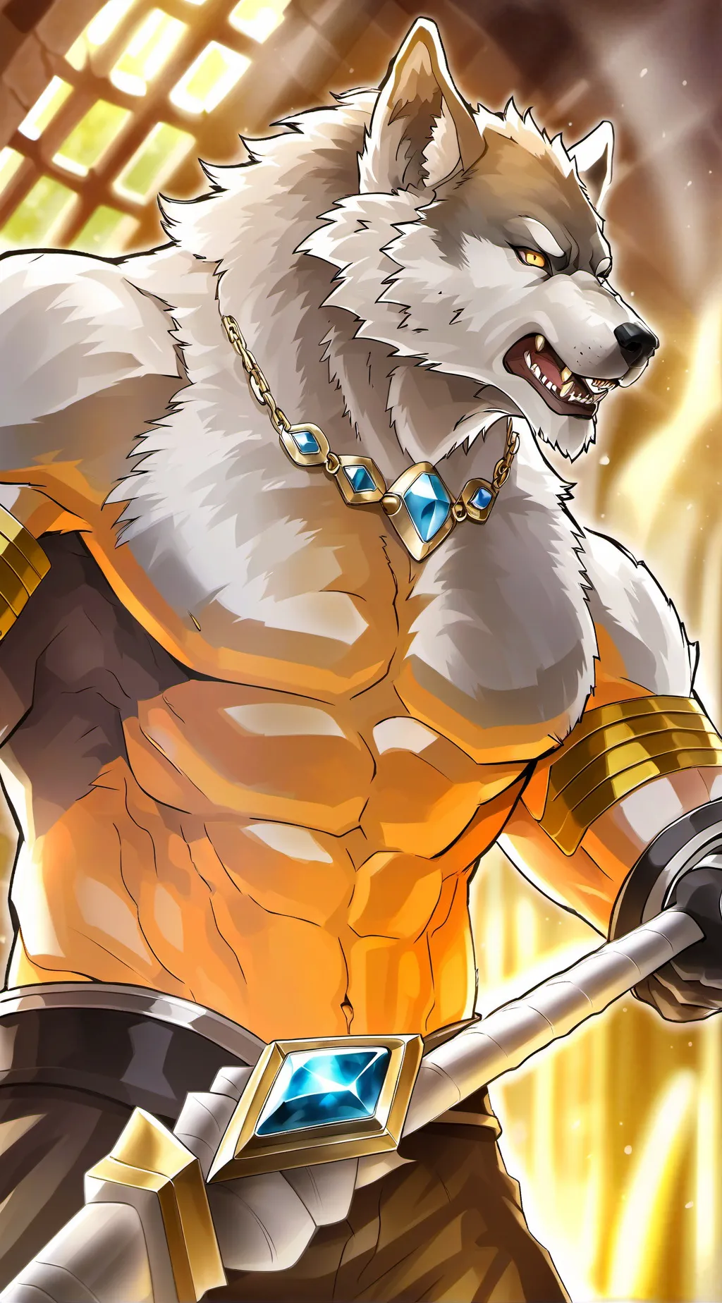 ai character: Varg background