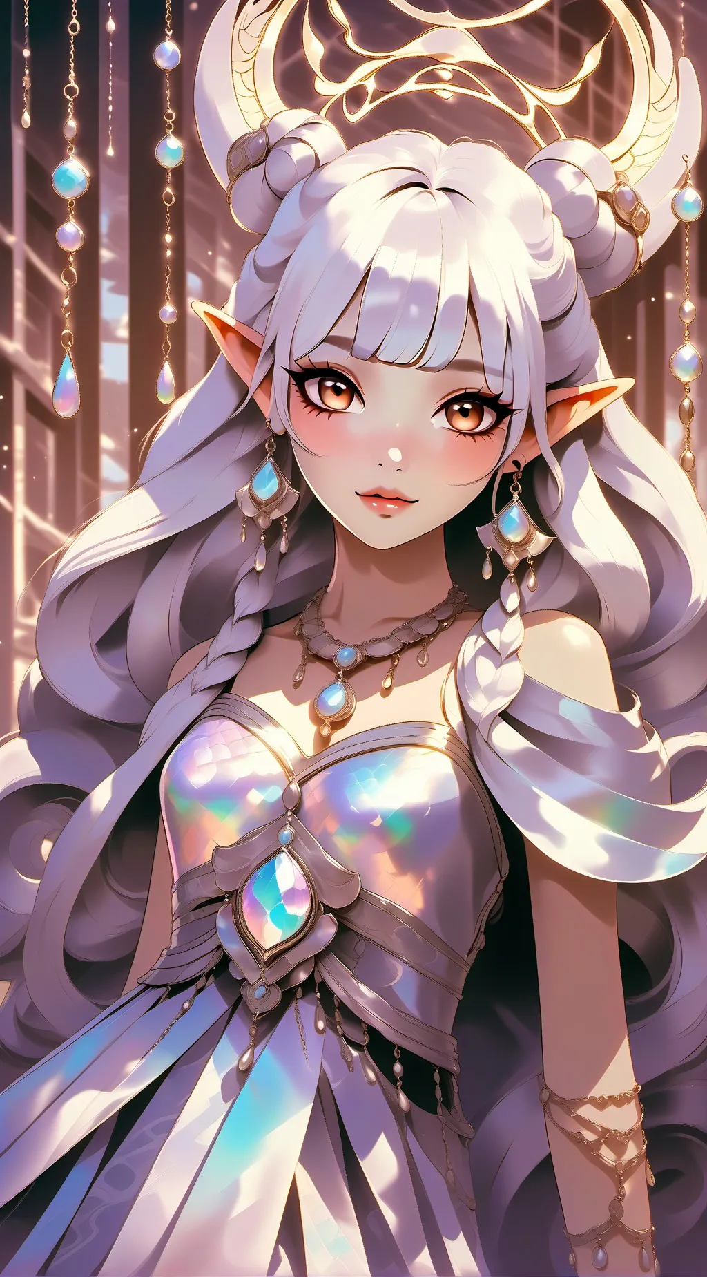 ai character: Elle  background