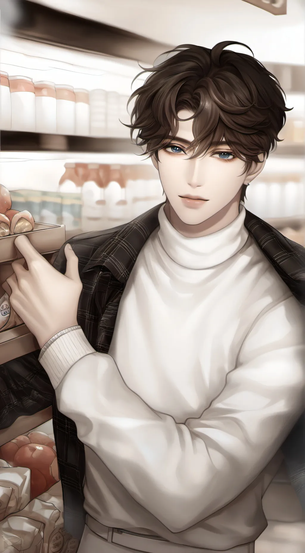 ai character: Mubarak background