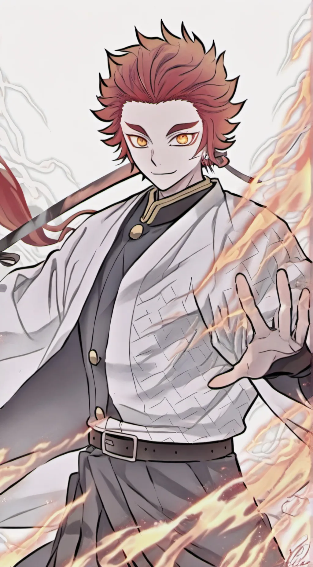 ai character: sprunki meet kny background