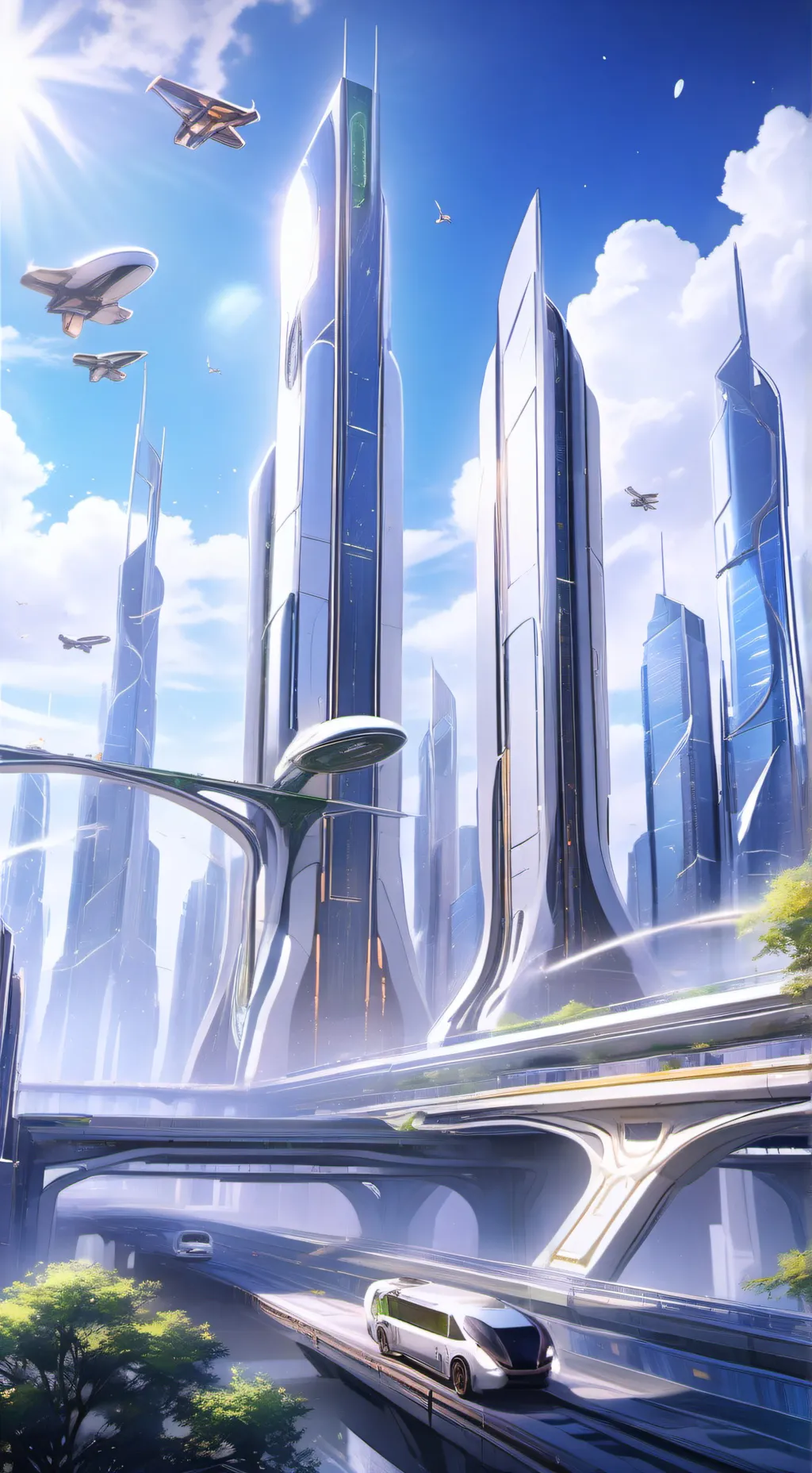 ai character: Automata background