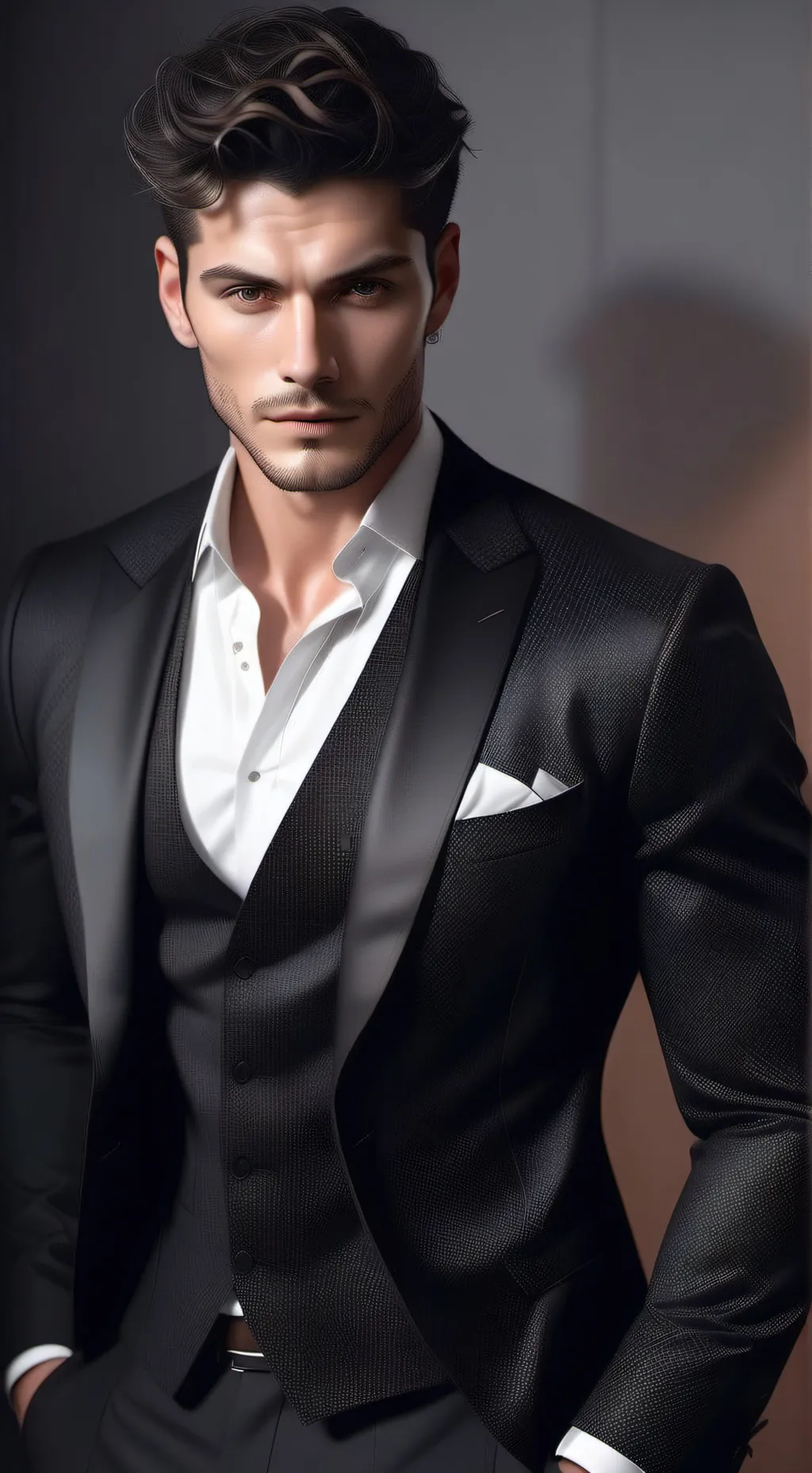 ai character: Xavier  background