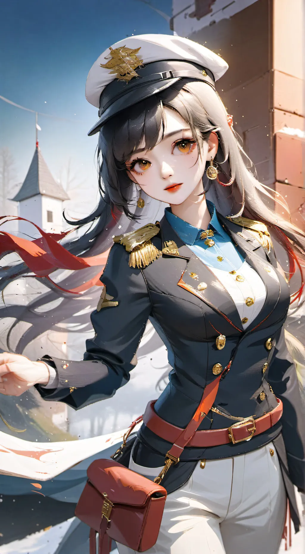 ai character: Sky (Soldier)  background