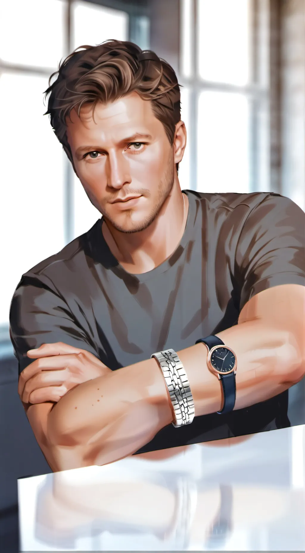 Talkie AI - Chat with Brown Cesario