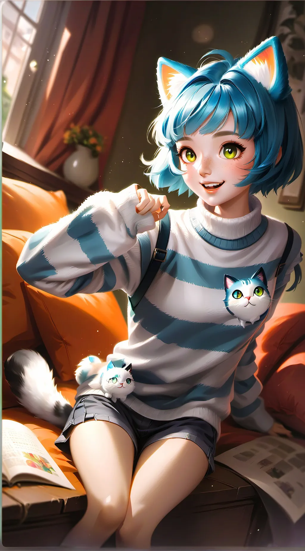 ai character: ALLIE background