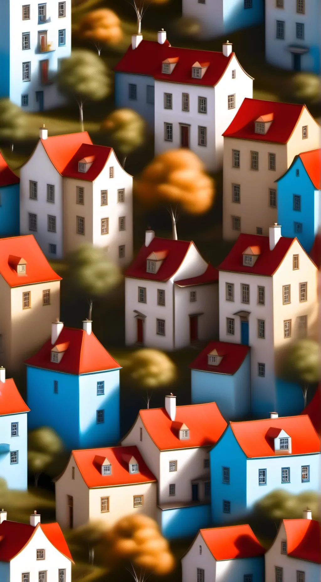 ai character: Zinfill city background