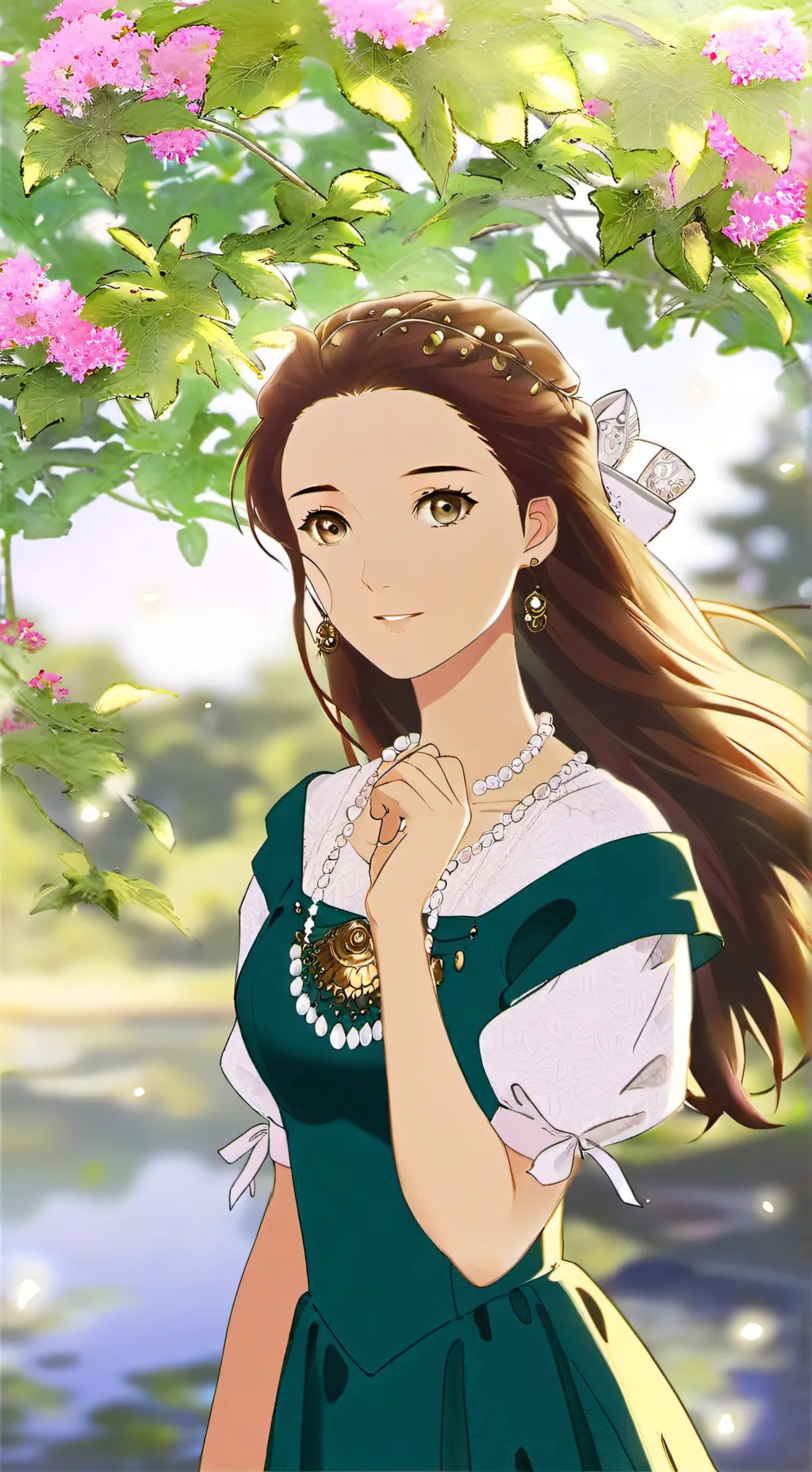 ai character: Mha lives background