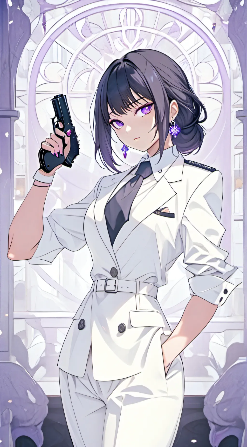 ai character: Serena  background