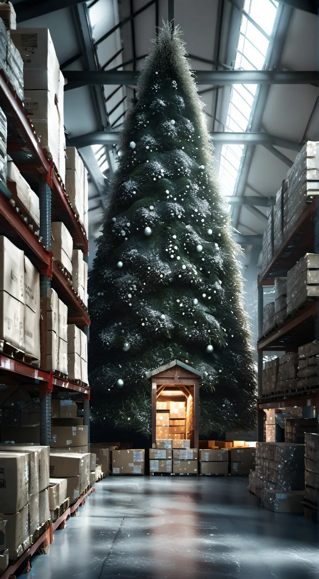 ai character: PJO cast at Costco background