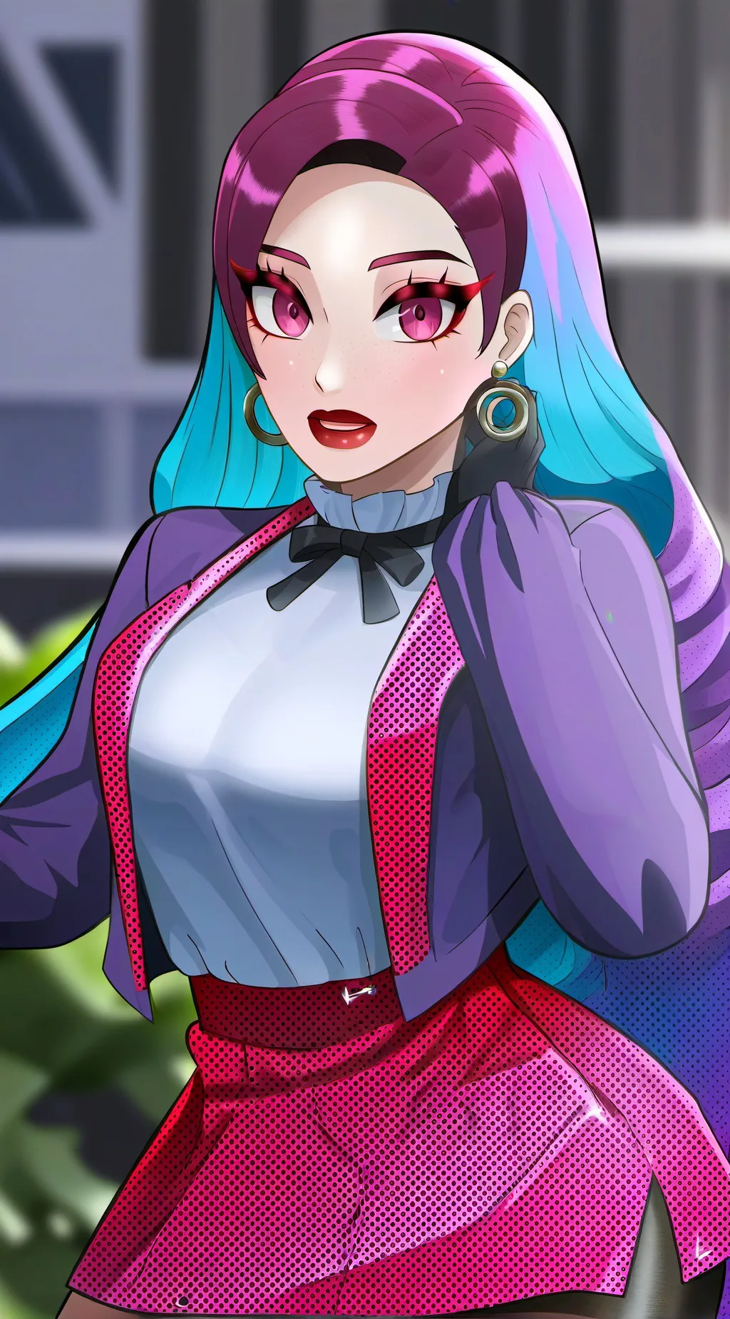 ai character: liniana Sanchez  background