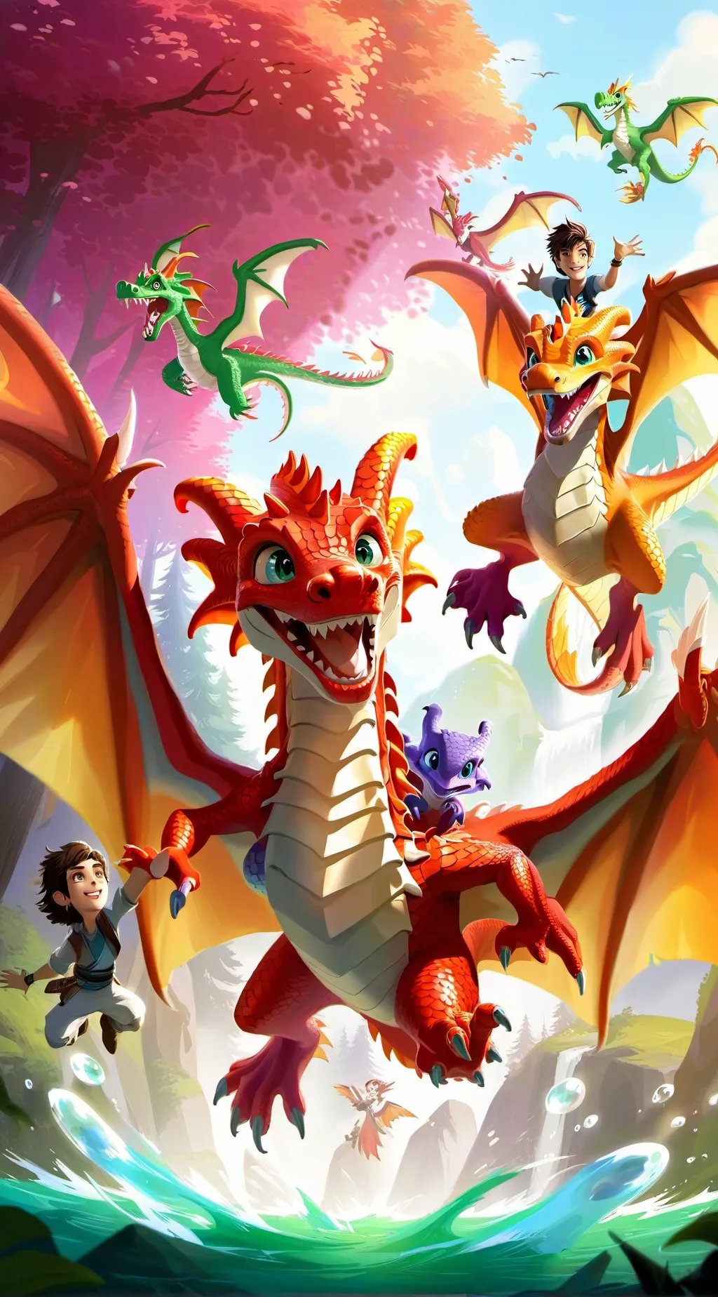 ai character: rescue riders background