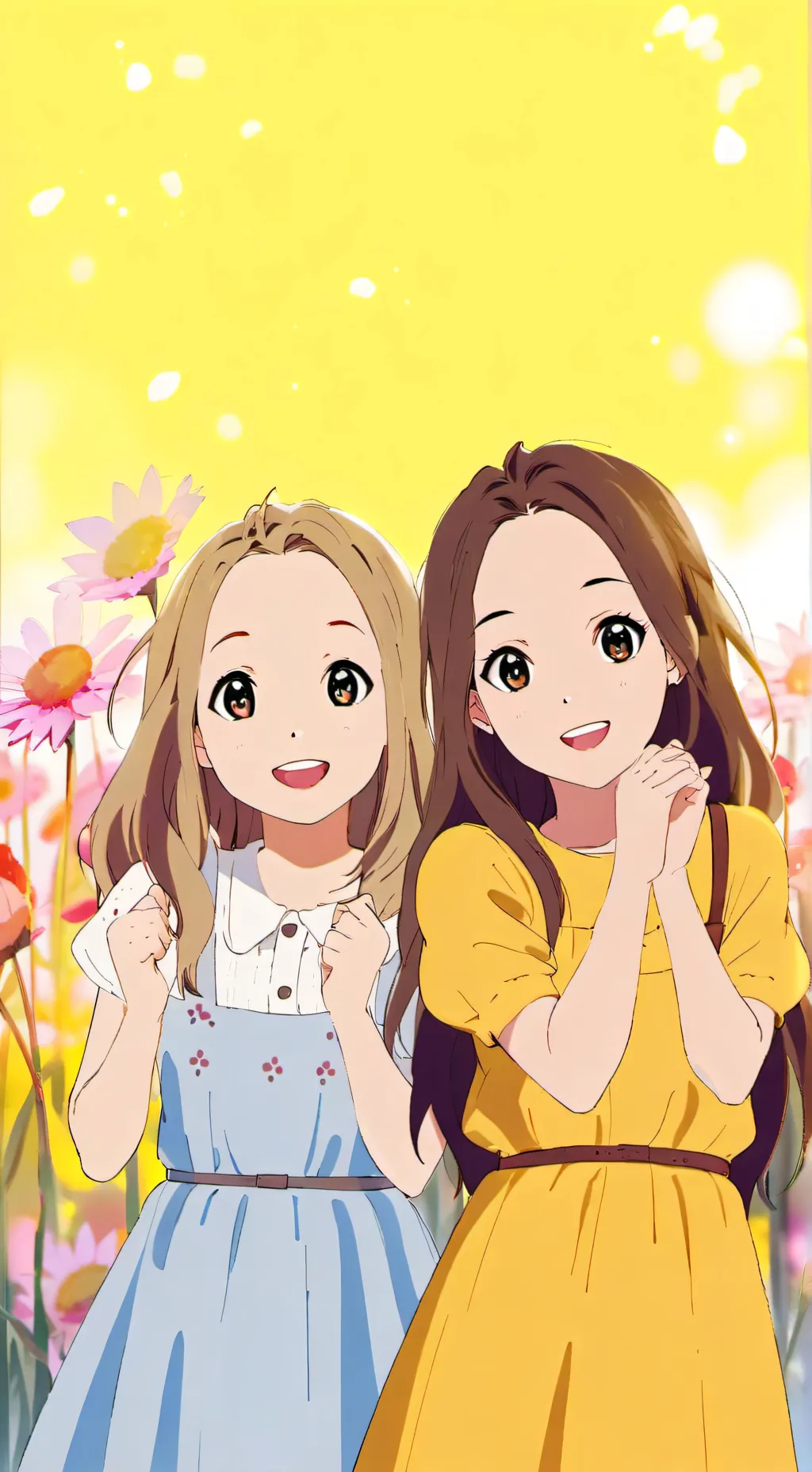 ai character: Katseye  background