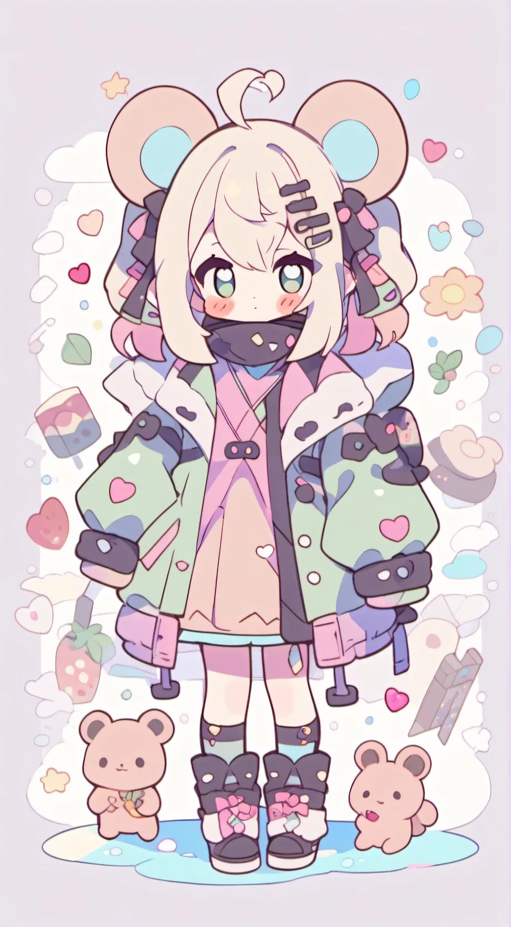 ai character: Skz background