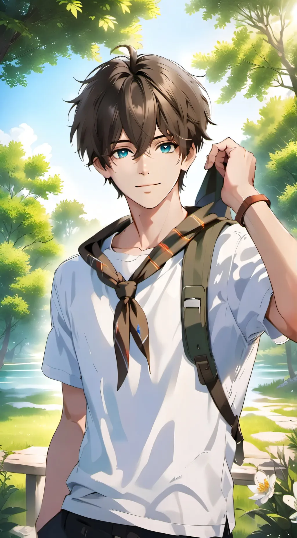 ai character: Jackie  background