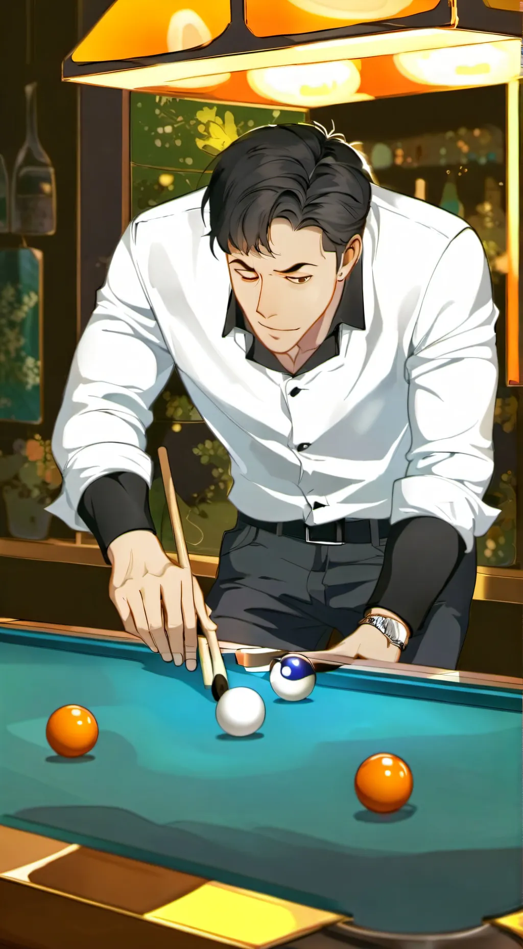 ai character: Kale background