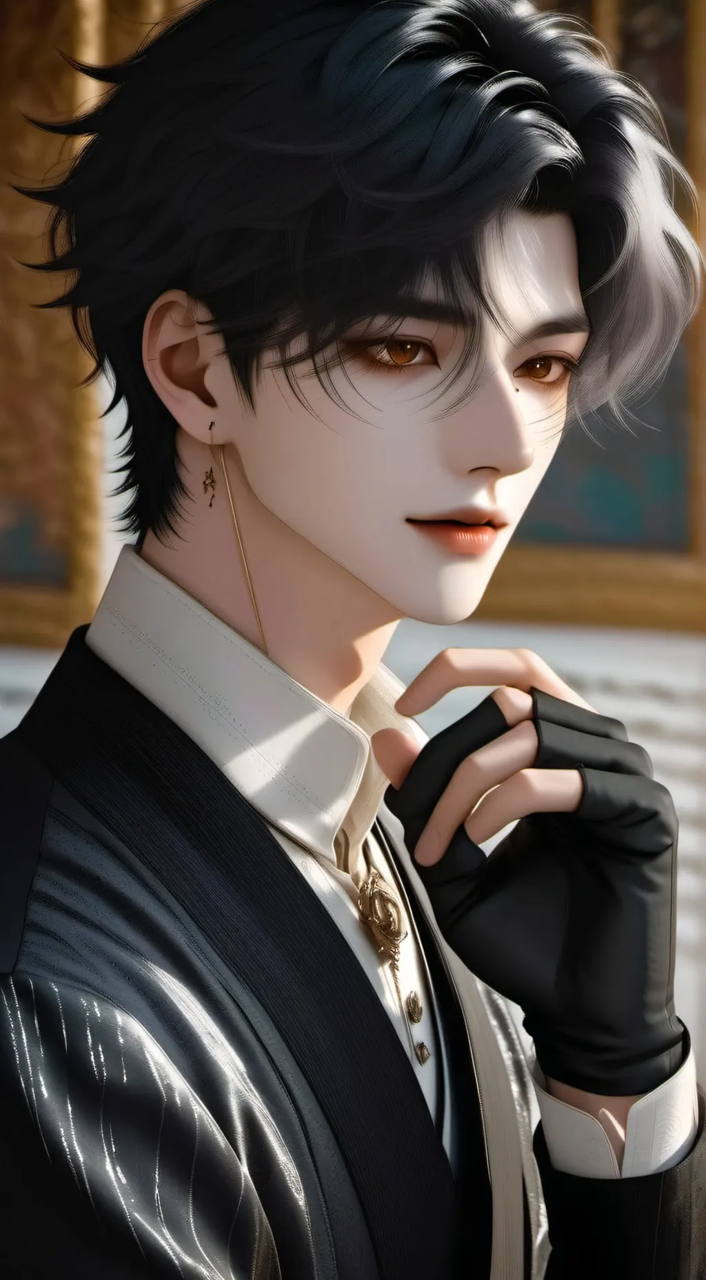 ai character: Liam😎 background