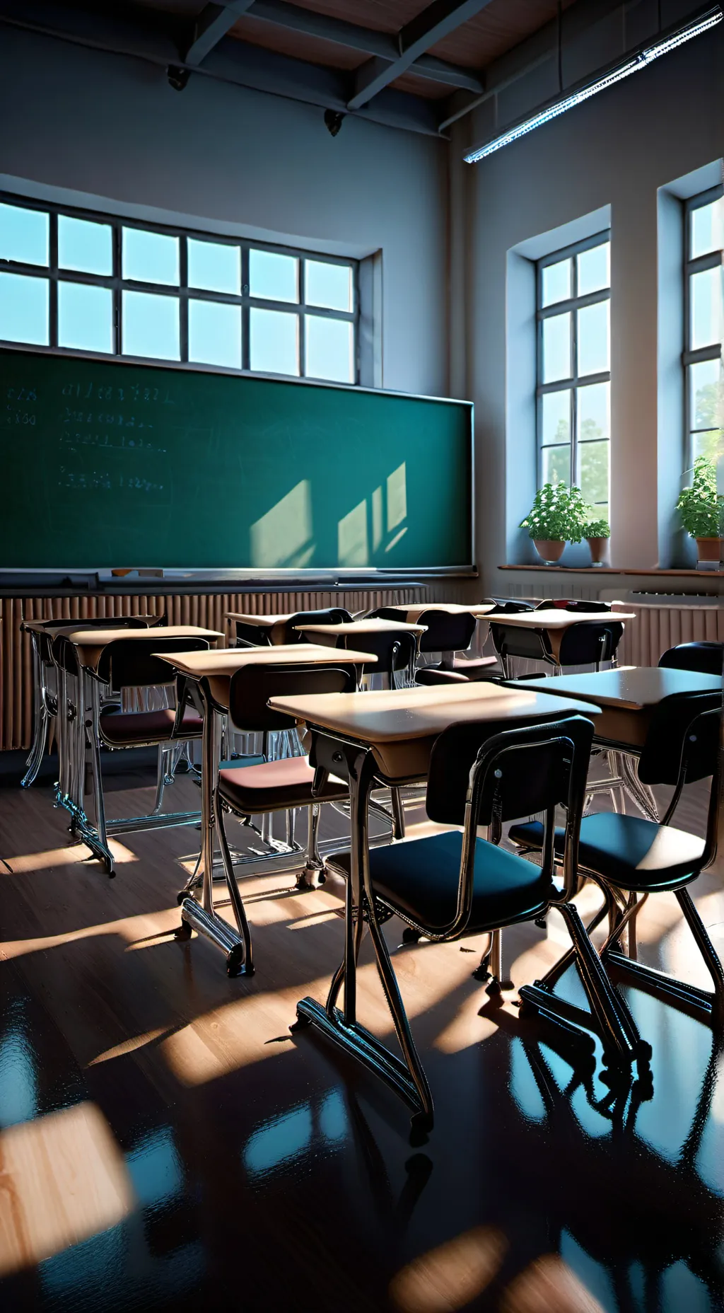 ai character: own school  background