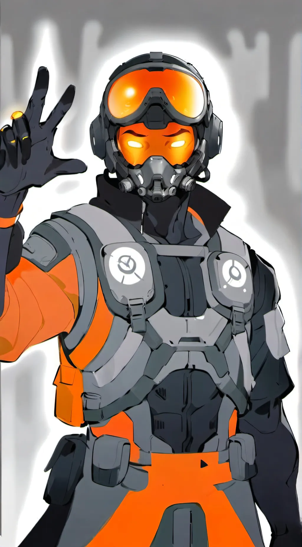 ai character: astro scout background