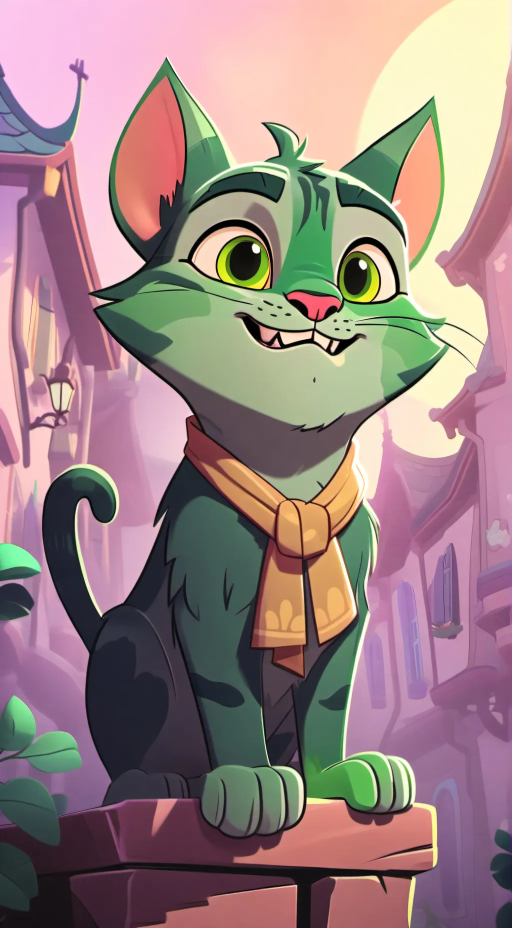 ai character: jack the cat background