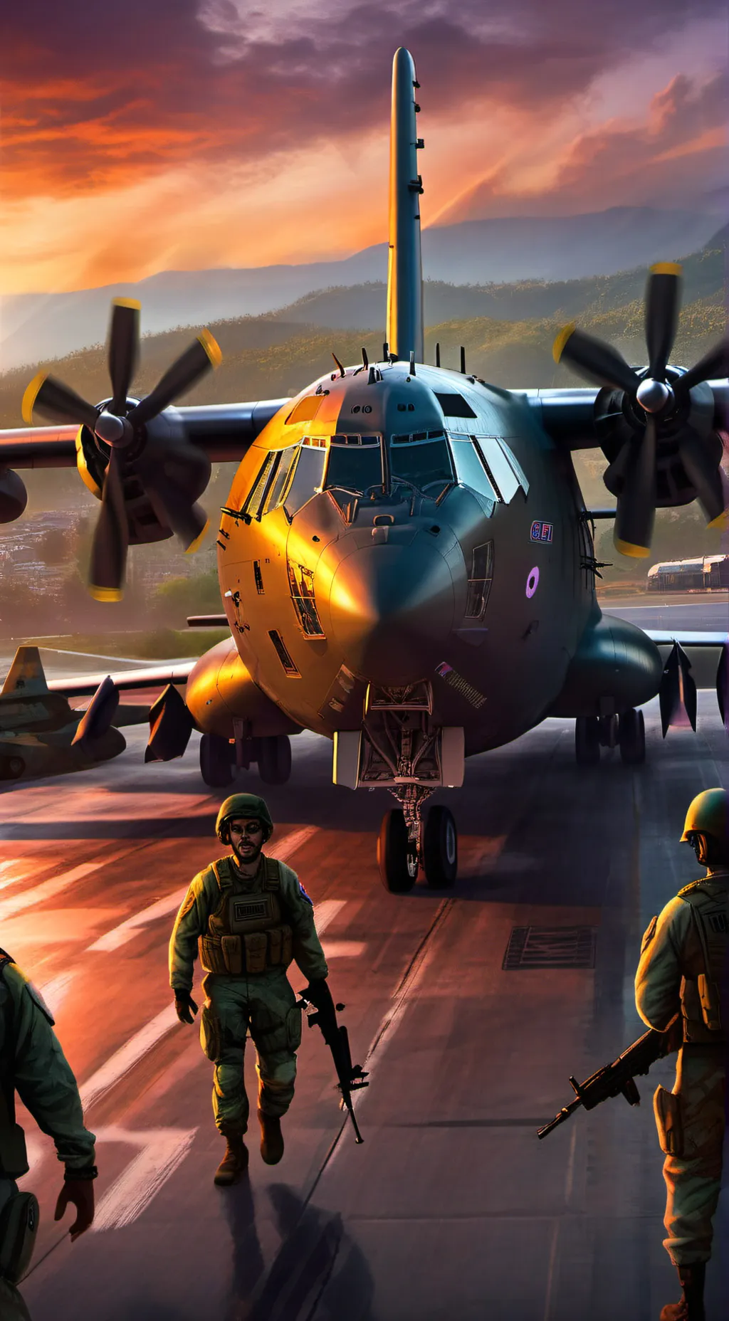 Talkie AI - Chat with AC-130A "Azrael"